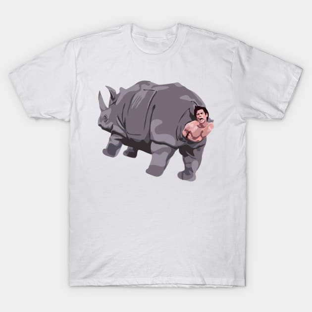 Ace Rhino T-Shirt by FutureSpaceDesigns